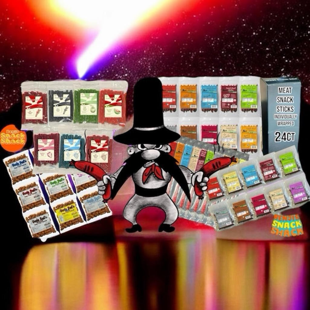 Beef Snack Sticks Sampler - Individually Wrapped Beef Snack Sticks - High Quality Meat Snack