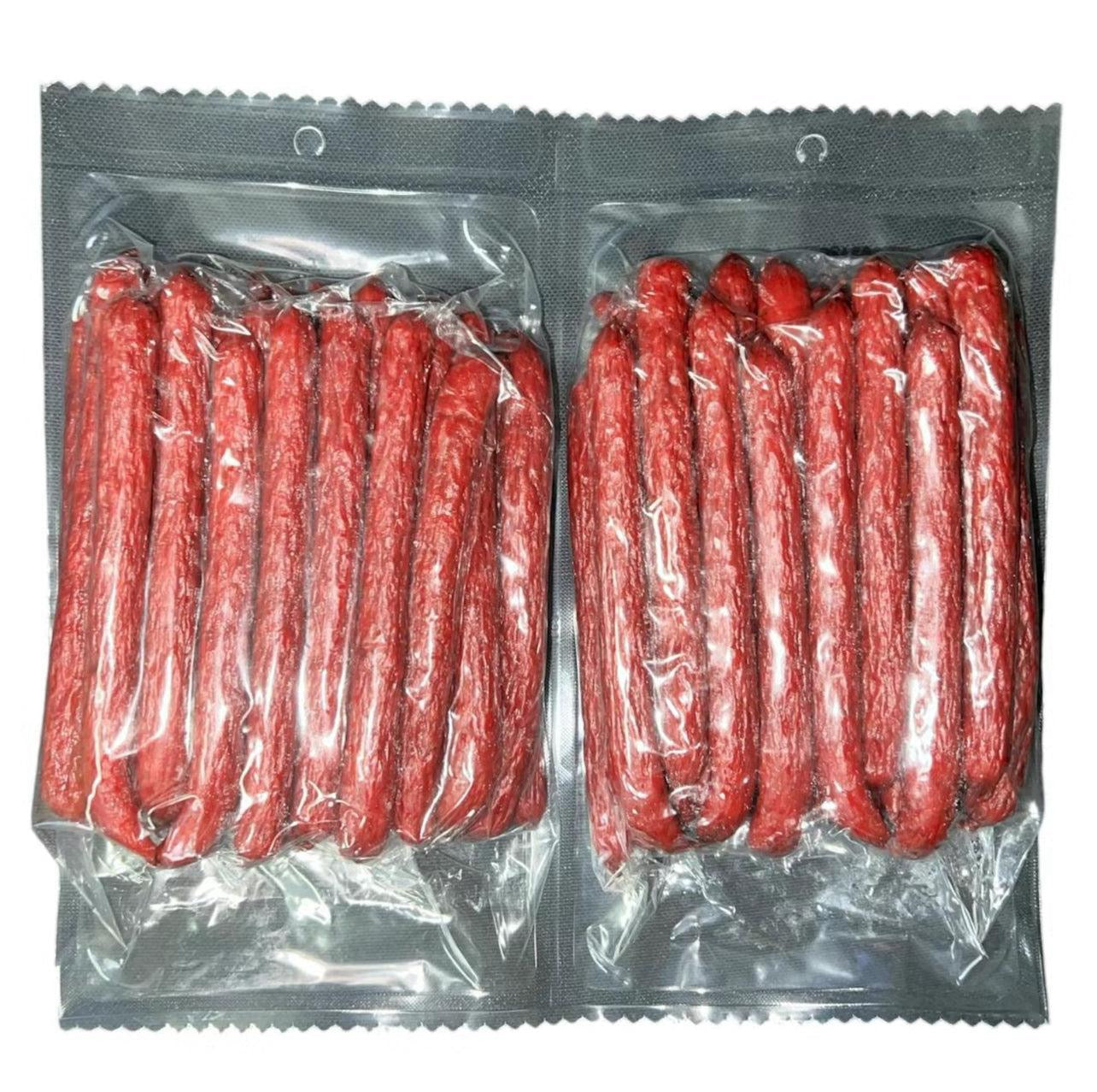 Beef Sticks - 50ct - Mild - Saddle Bag - Party Pack - Amish Beef Sticks